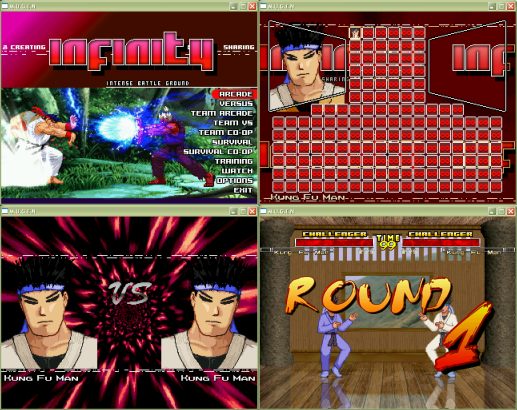 The History of MUGEN GO ARENA Screen Pack